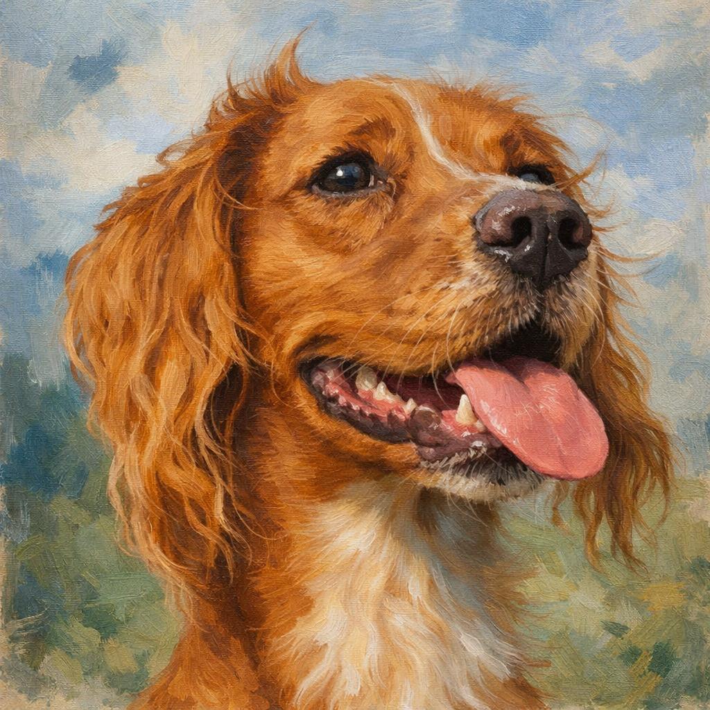 Obi the real Cocker Spaniel who inspired the children's book